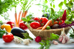 Fresh vegetables heal the body