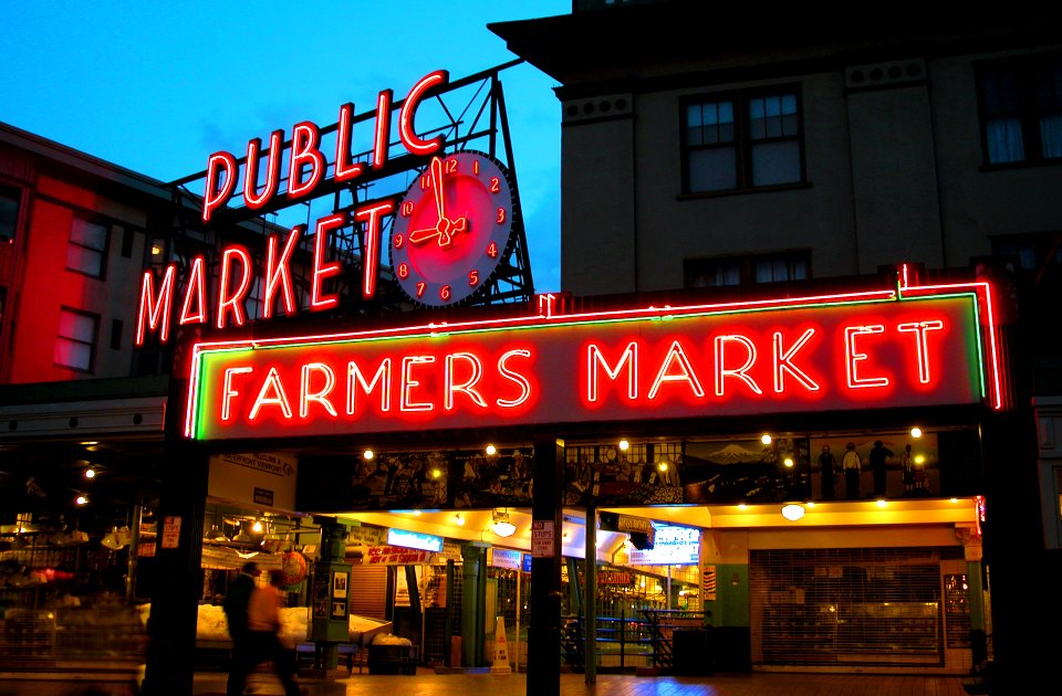 pike place farmers market seatlle