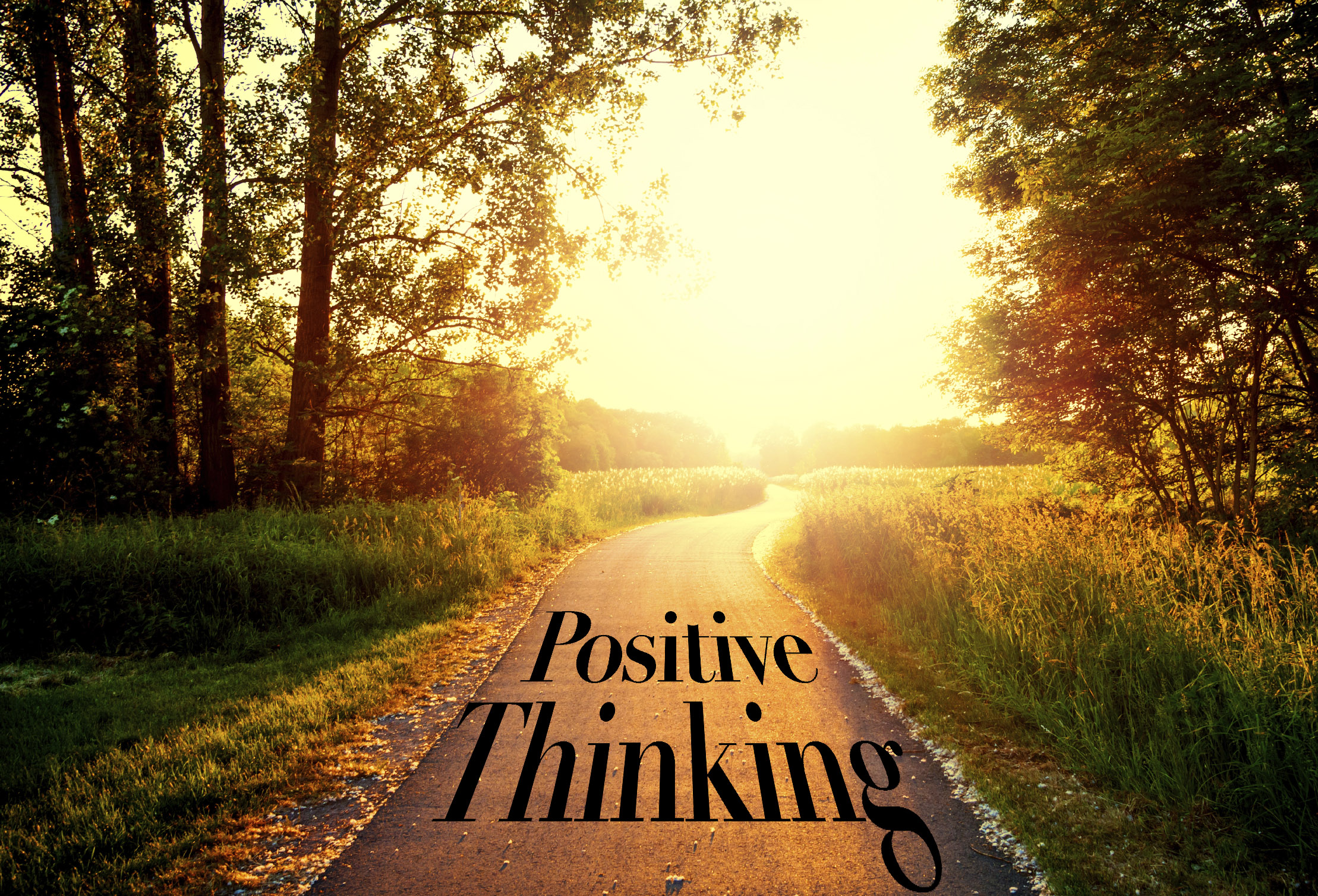 thinking positive thoughts synonym