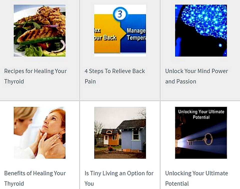 Alternative resources directory recipes back pain mind power passion thyroid tiny houses